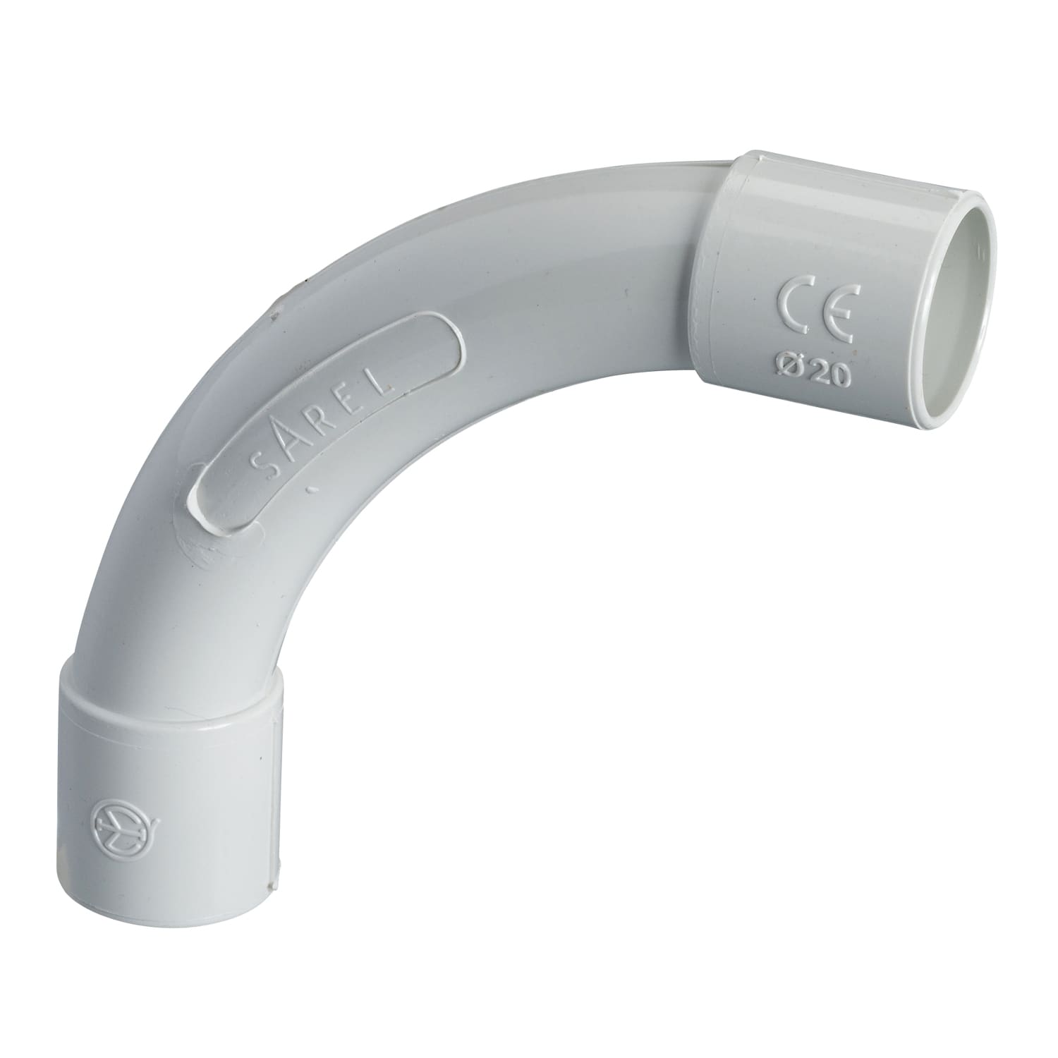 SCHNEIDER ELECTRIC - Curva a 90° NC20 tubo-tubo IP40 per tubi Ø esterno 20mm - [prezzo per 100 pz]