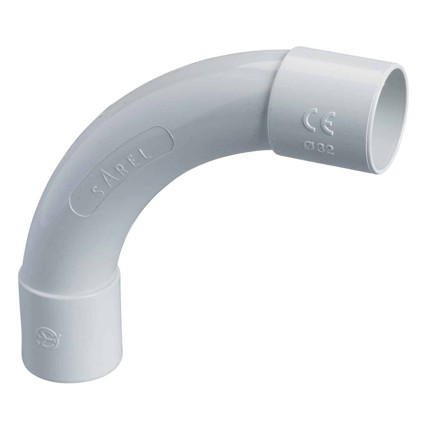 SCHNEIDER ELECTRIC - Curva a 90° NC32 tubo-tubo IP40 per tubi Ø esterno 32mm - [prezzo per 100 pz]