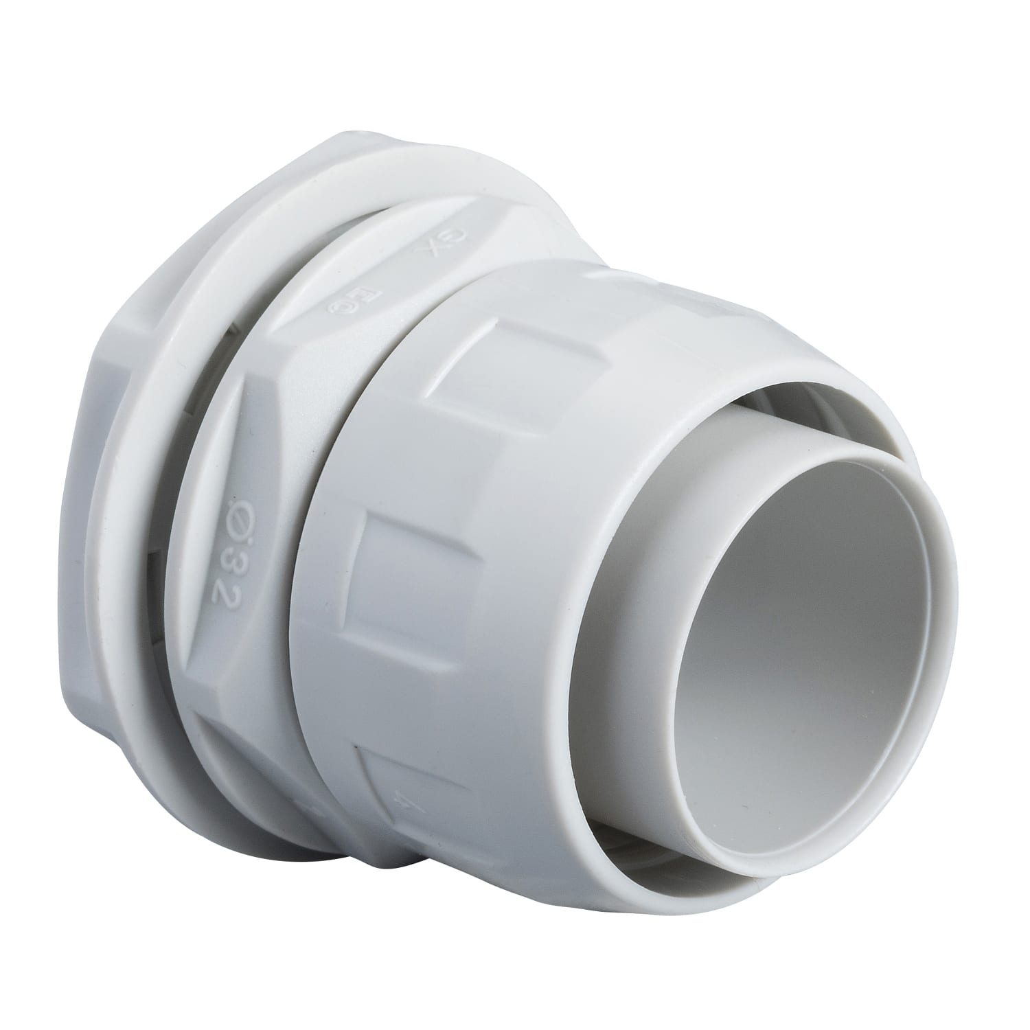 SCHNEIDER ELECTRIC - Raccordo guaina-scatola RGM32 guaina Ø Interruttore 32mm filetto M40x1,5 - [prezzo per 100 pz]