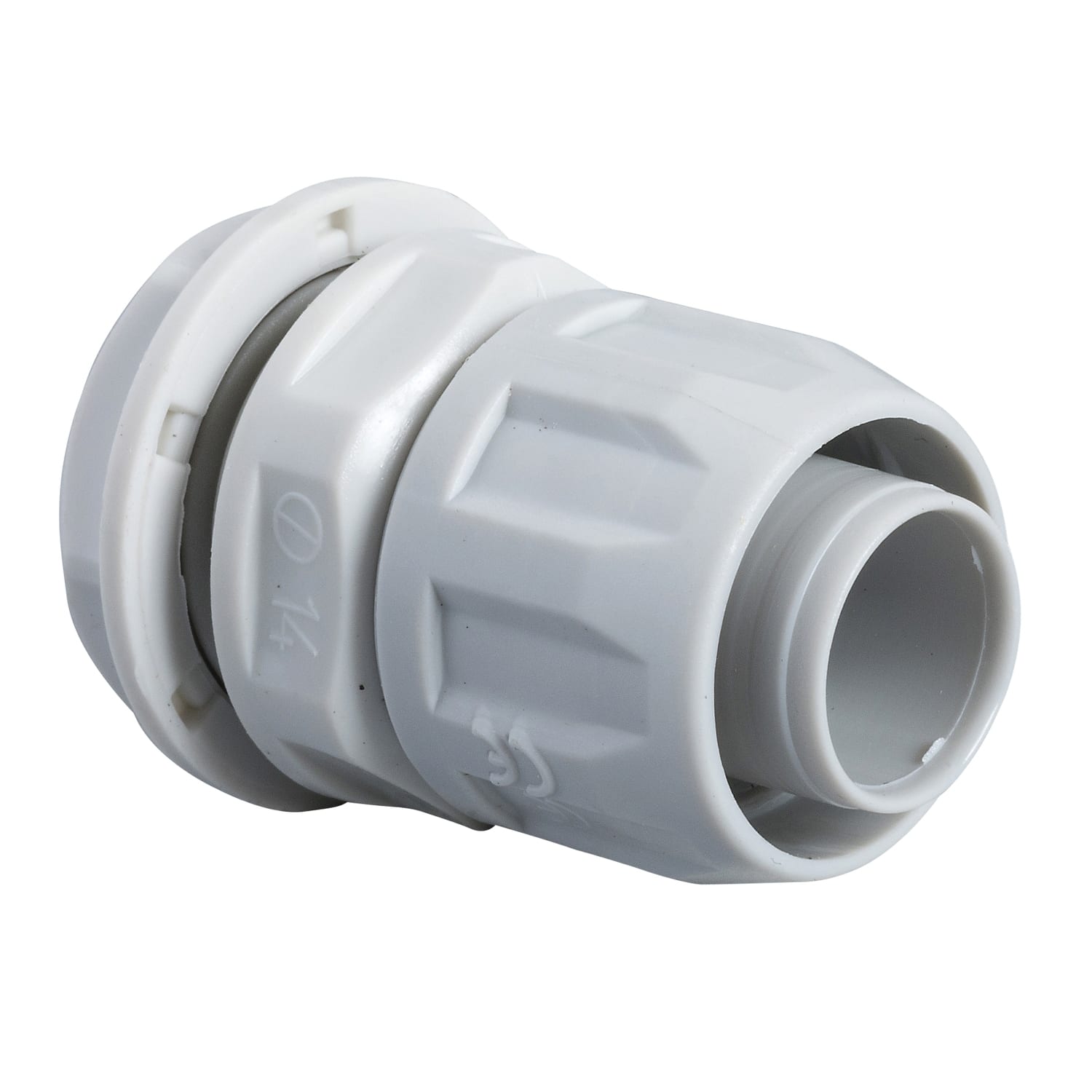 SCHNEIDER ELECTRIC - Raccordo guaina-scatola RGG14 guaina Ø Interruttore 14mm passo GAS 1/2" - [prezzo per 100 pz]