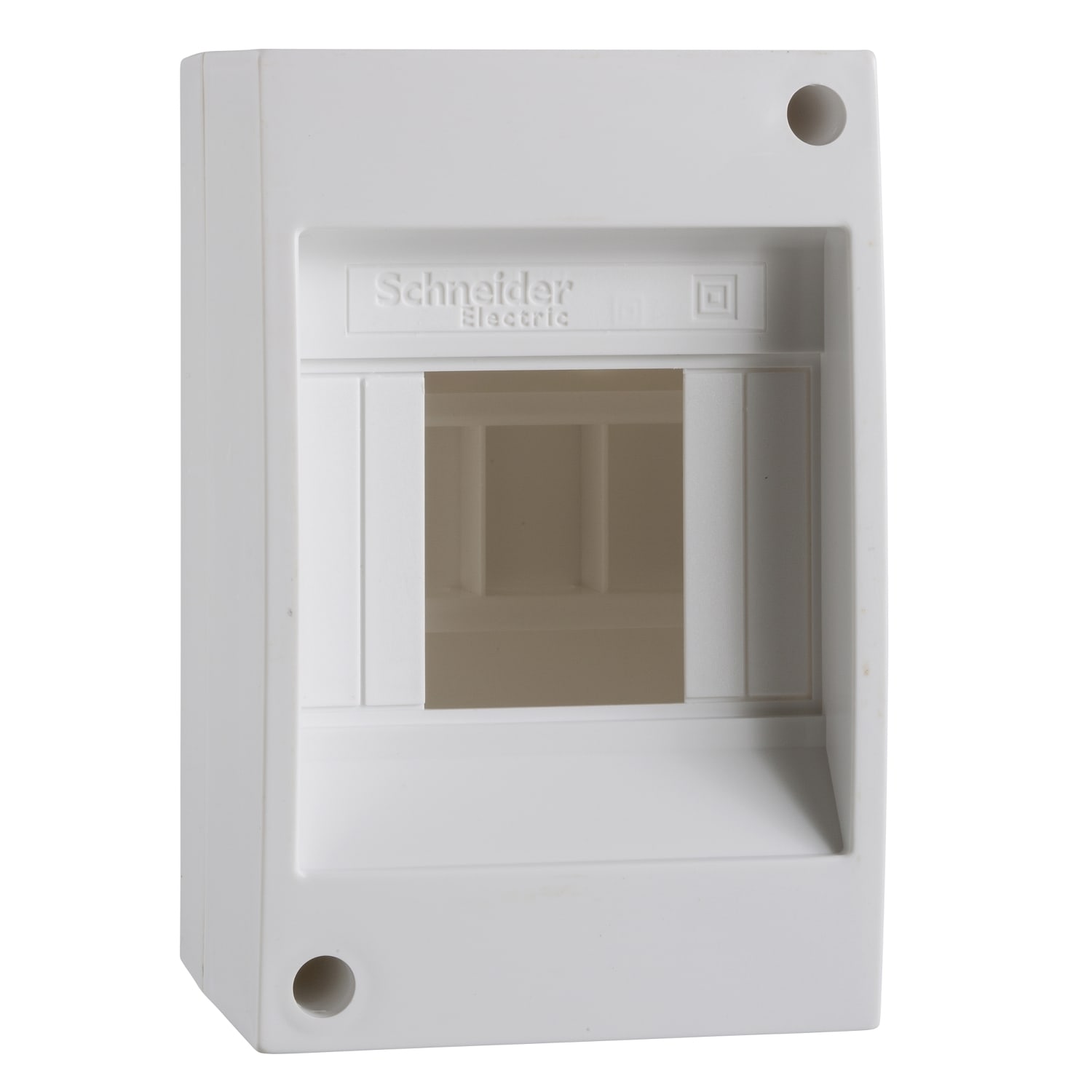 SCHNEIDER ELECTRIC - Centralino parete bianco senza porta Mini Coreos Light IP40 1 fila 4mod