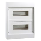 SCHNEIDER ELECTRIC - Centralino parete bianco senza porta Mini Coreos Light IP40 2 file 24mod