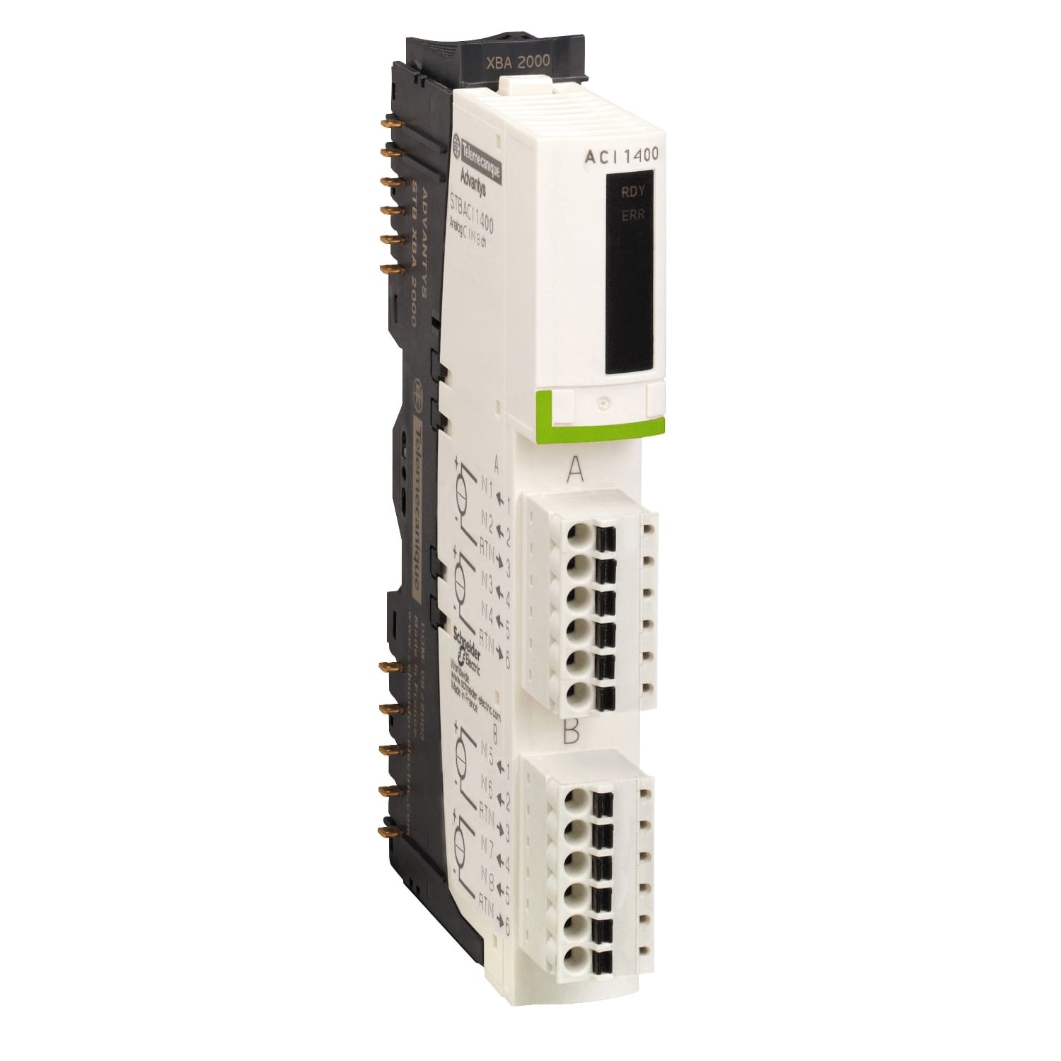 SCHNEIDER ELECTRIC - Kit ingresso analogico standard STB - 4...20 mA - 8 I - 15 bit + segno