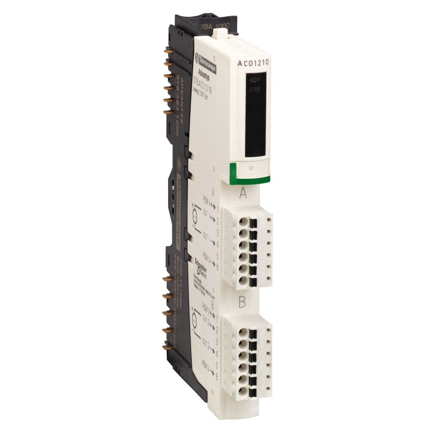 SCHNEIDER ELECTRIC - Kit uscita analogica standard STB - 0..20 mA - 2 O - 12 bit