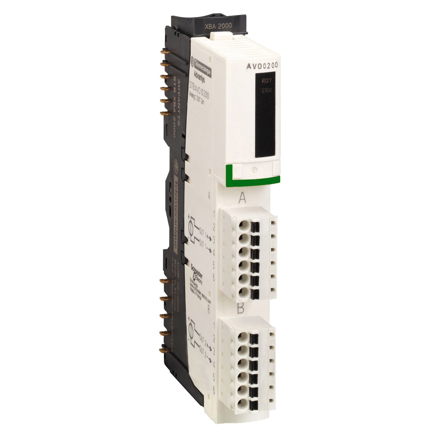 SCHNEIDER ELECTRIC - Kit uscita analogica standard STB - +/- 10 V - 2 O - 15 bit + segno