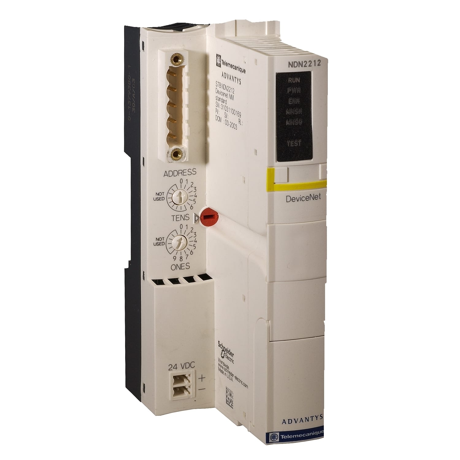 SCHNEIDER ELECTRIC - Modulo interfaccia rete standard STB - DeviceNet - 125..500 kbit/s