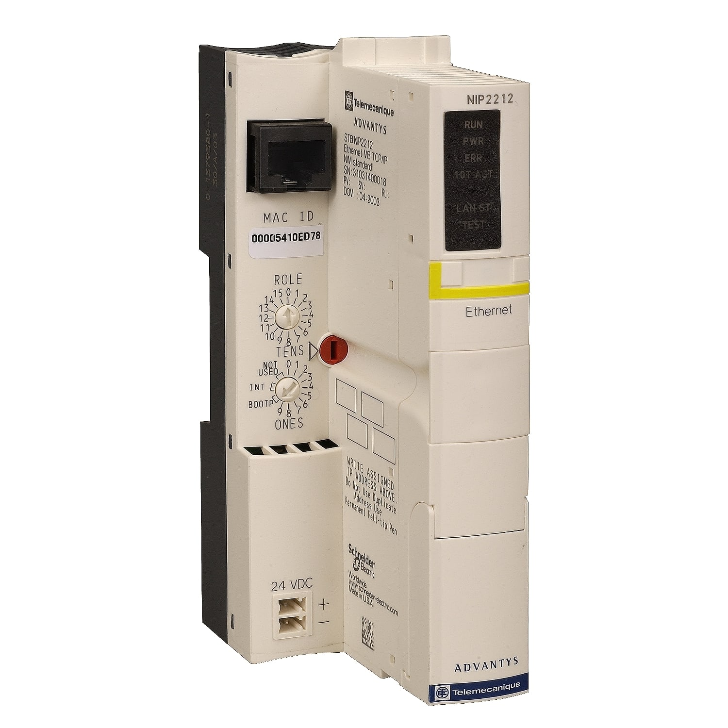 SCHNEIDER ELECTRIC - Modulo interfaccia rete standard STB - Ethernet - 10 Mbit/s