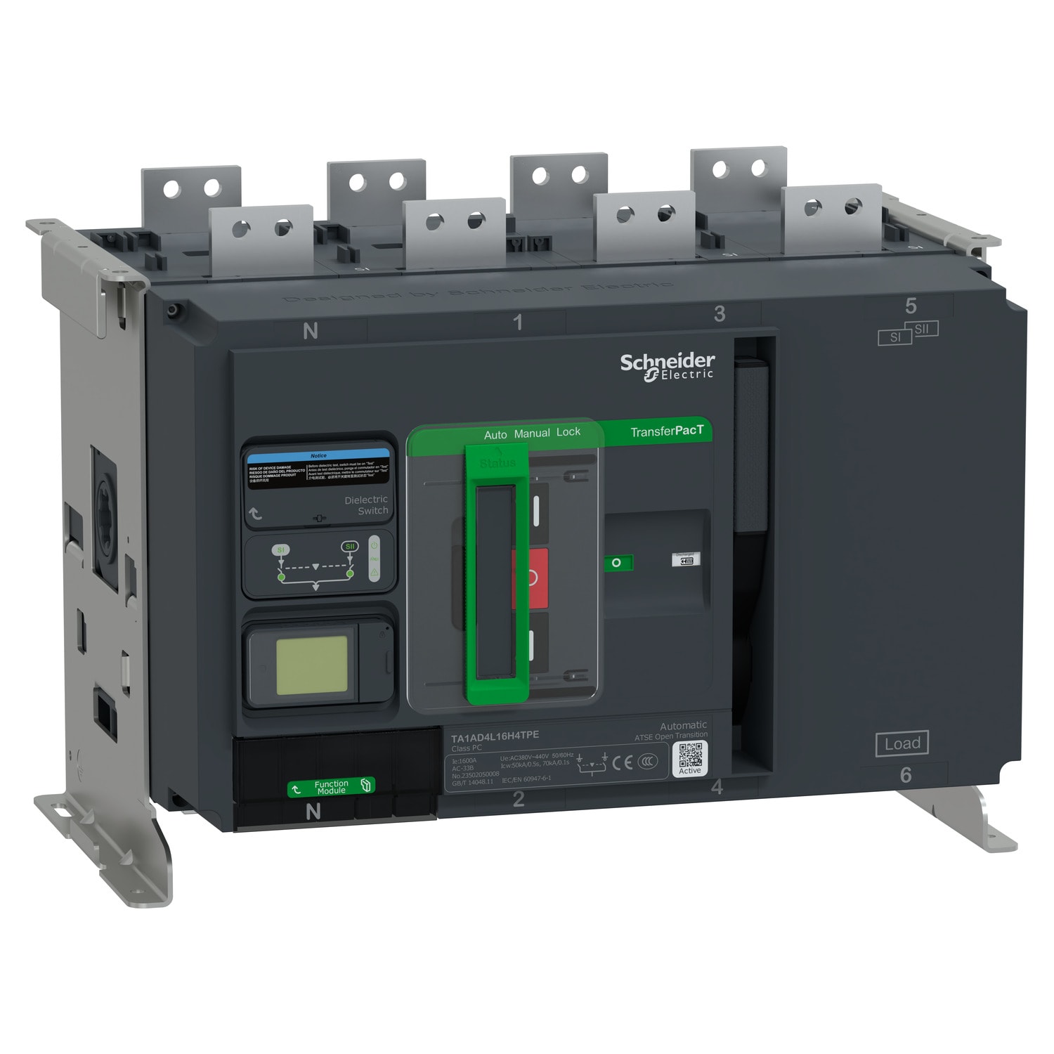 SCHNEIDER ELECTRIC - TransferPacT Active Automatic 800A 400V 4P