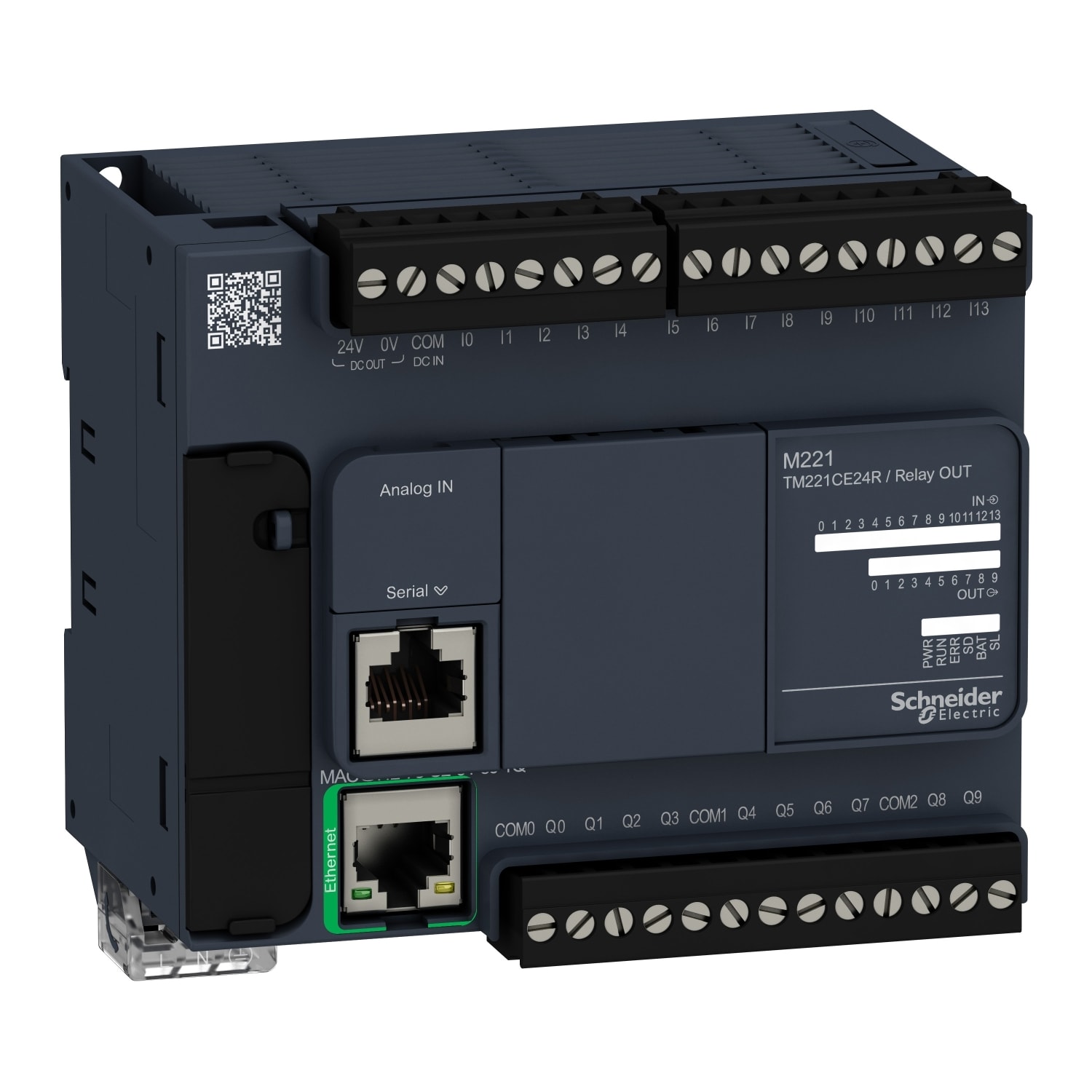 SCHNEIDER ELECTRIC - Controllore M221 24 I/O relè, Ethernet