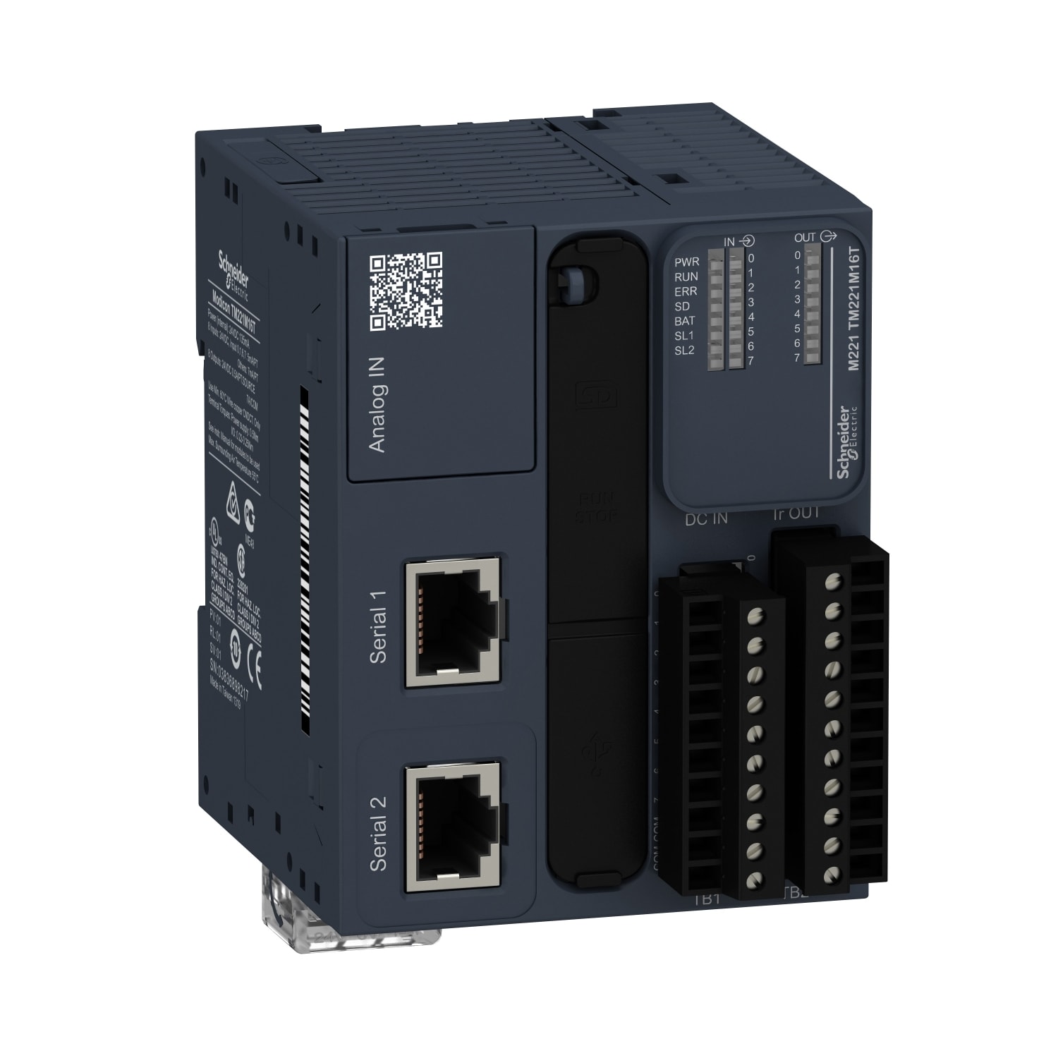SCHNEIDER ELECTRIC - Controllore M221 16 I/O transistor PNP