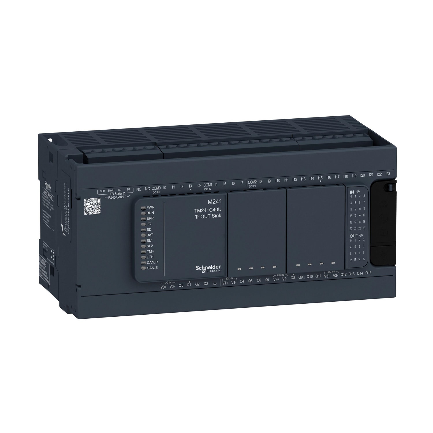 SCHNEIDER ELECTRIC - Controllore M241 40 I/O transistor NPN
