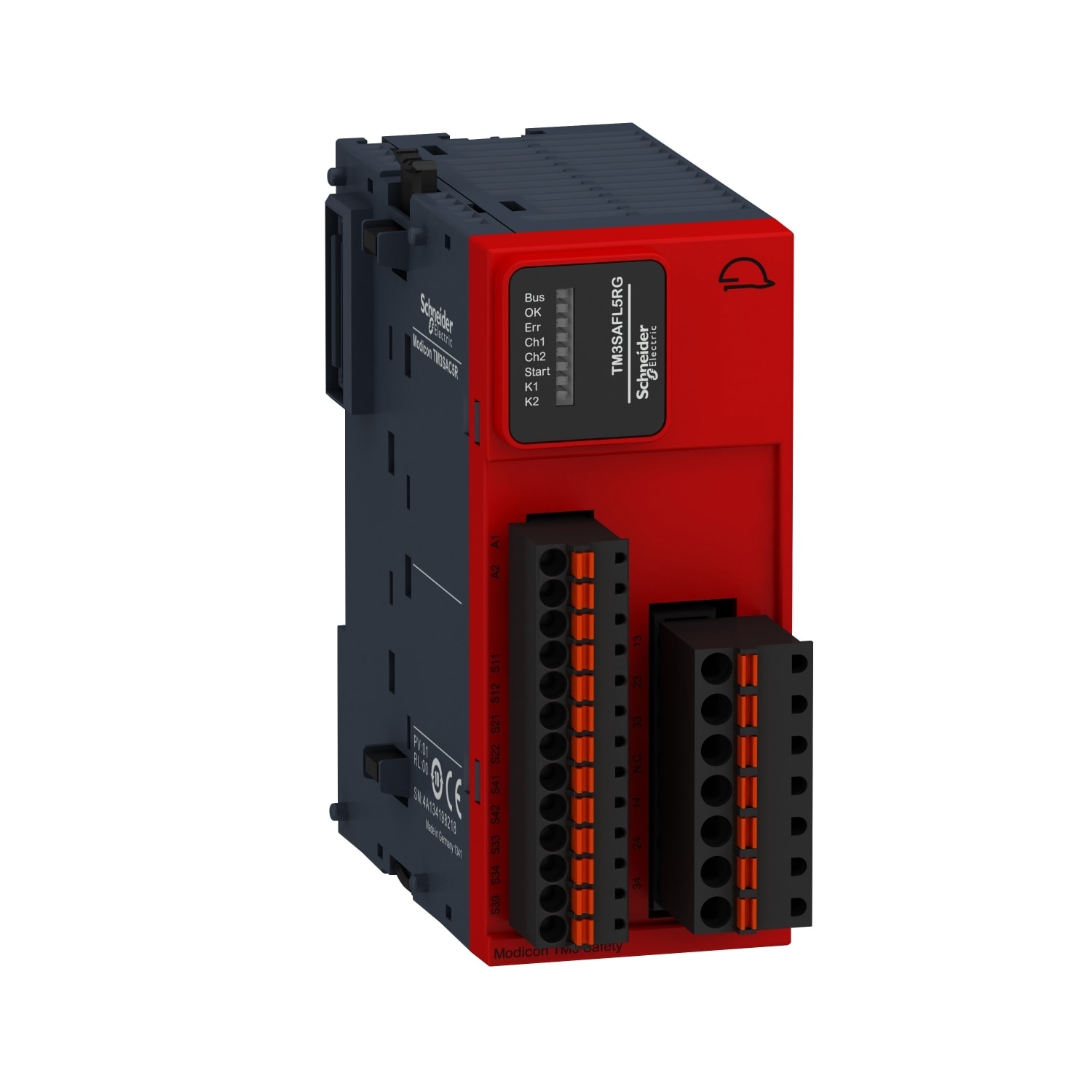 SCHNEIDER ELECTRIC - Modulo di sicurezza per plc TM2xx, 2 funzioni, CAT3, terminali a molla