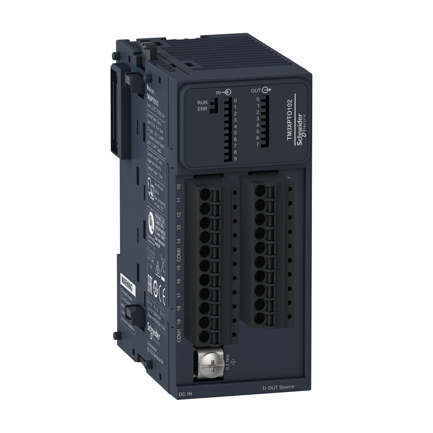 SCHNEIDER ELECTRIC - Modulo conteggio veloce 2 HSC 10 In/ 8 reflex Out + eventi a molla