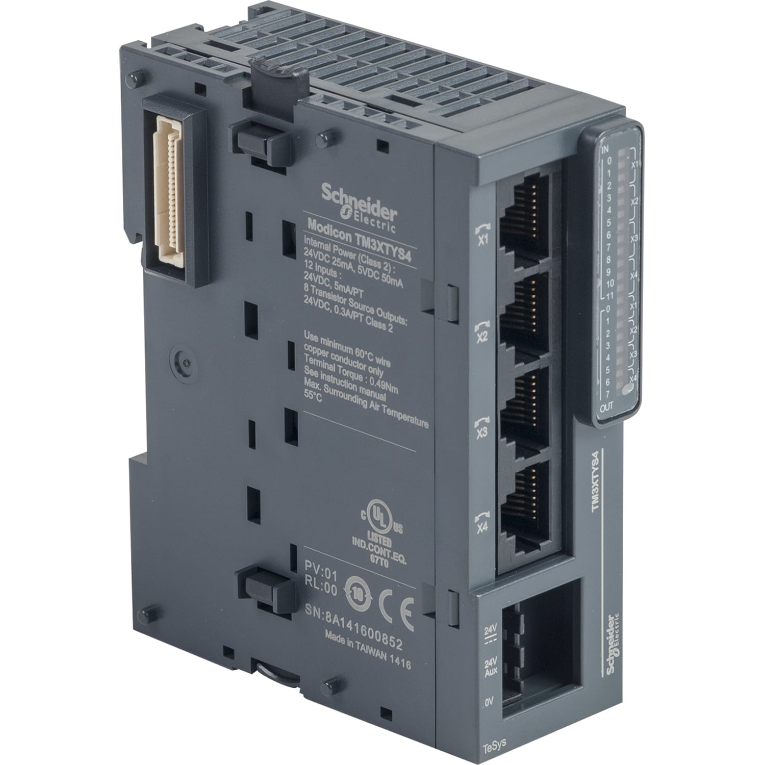 SCHNEIDER ELECTRIC - Modulo TM3 interfaccia Tesys 4XRJ45