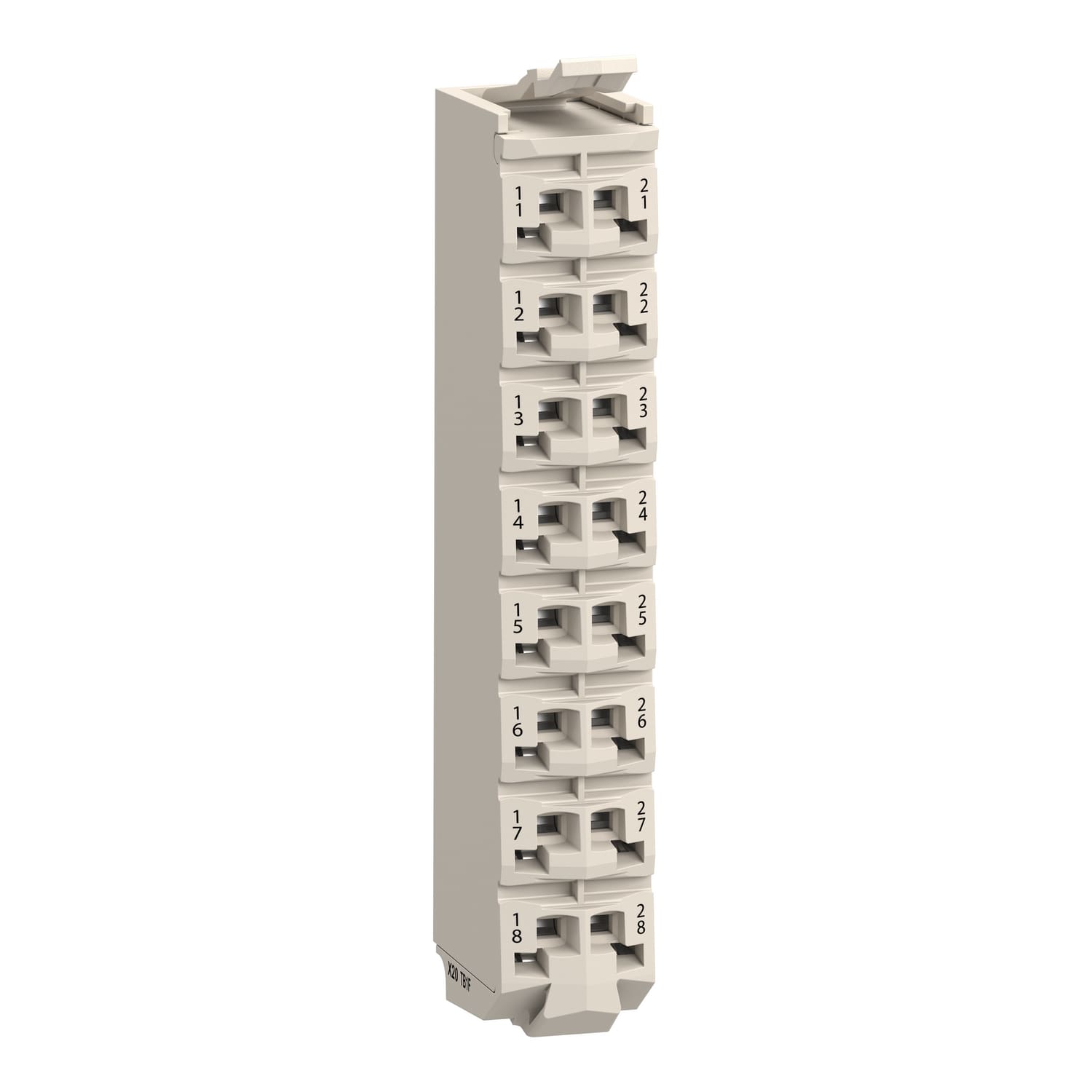 SCHNEIDER ELECTRIC - Morsettiera - 16 contatti - bianco - 1 pz