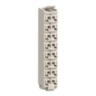 SCHNEIDER ELECTRIC - Morsettiera - 16 contatti - bianco - 1 pz