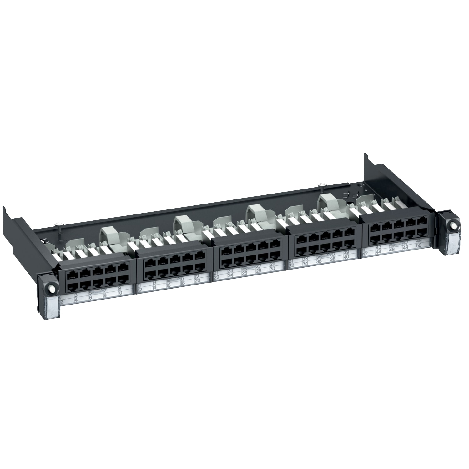 SCHNEIDER ELECTRIC - Pannello fonia Actassi 19", 50 prese