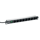 SCHNEIDER ELECTRIC - Alimentazione Actassi 19" 8 Schuko con interruttore luminoso