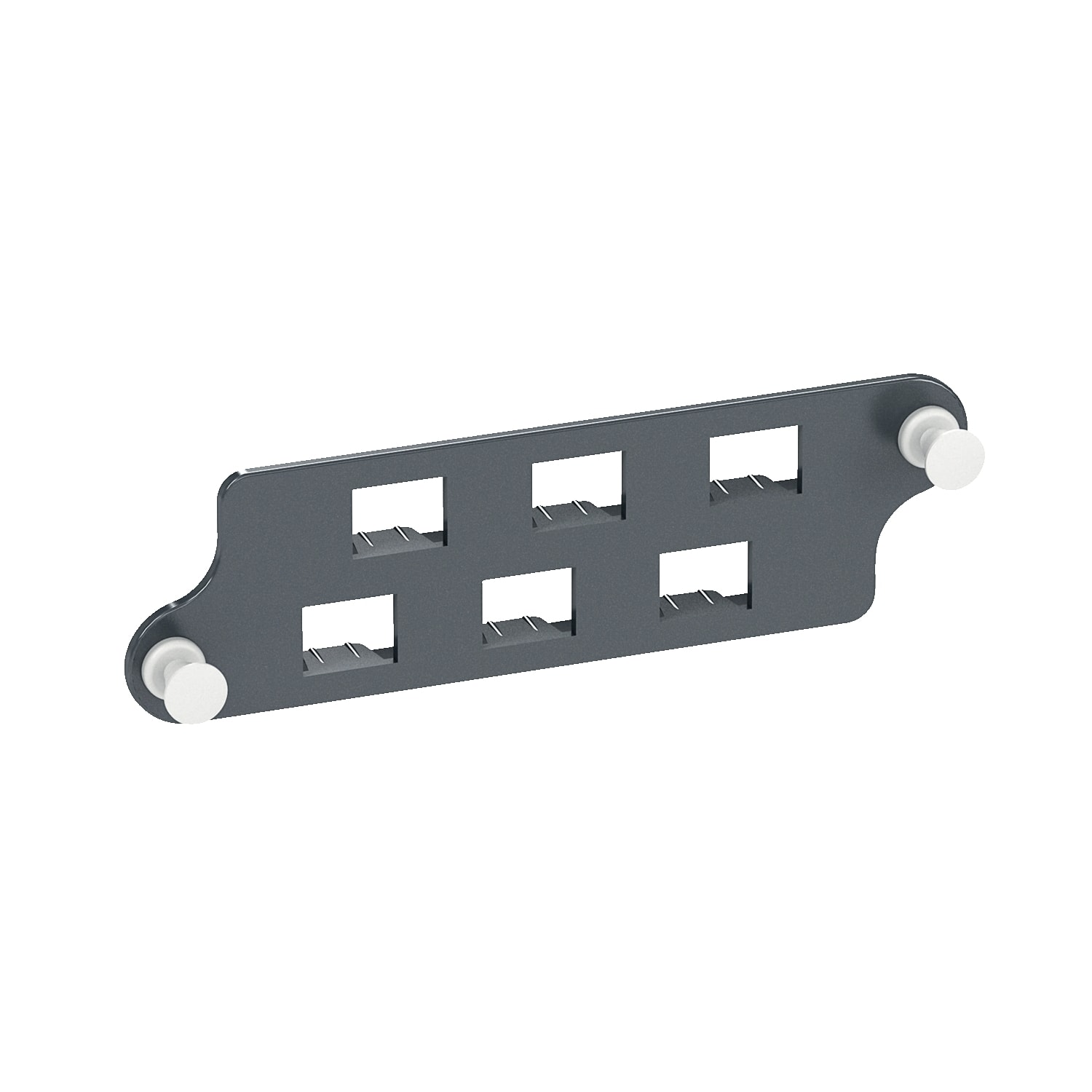 SCHNEIDER ELECTRIC - Supporto per 6 bussole LC Dplx