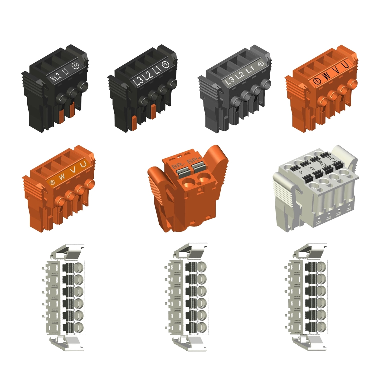 SCHNEIDER ELECTRIC - KIT CONNETTORI LXM 32C