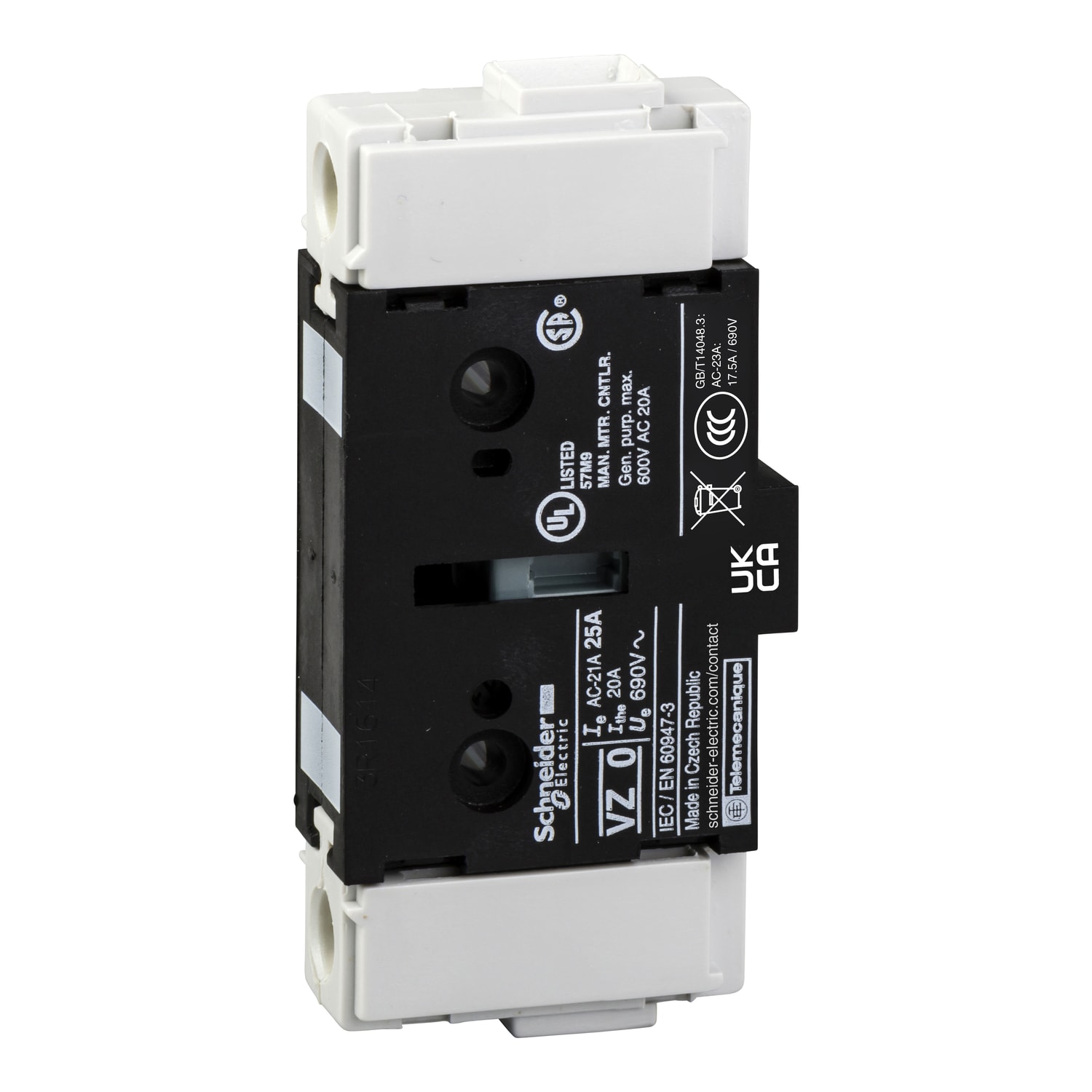 SCHNEIDER ELECTRIC - Polo principale aggiuntivo 32 A per TeSys Vario V1