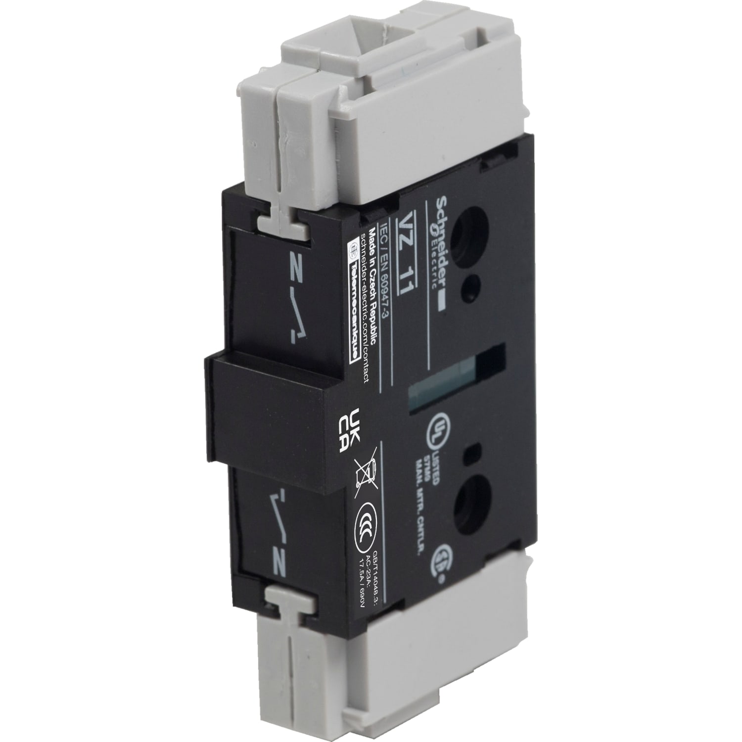 SCHNEIDER ELECTRIC - Polo neutro aggiuntivo - 12...40 A per TeSys Vario V02...V2