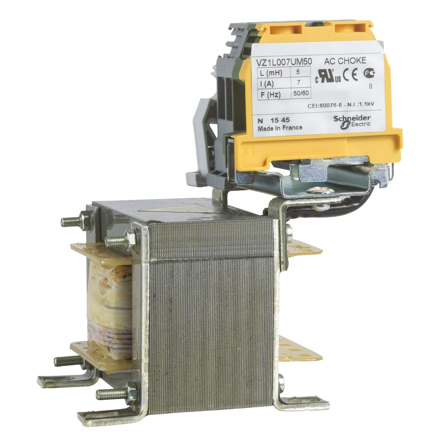 SCHNEIDER ELECTRIC - Induttanza di linea per variatori di velocità - 2 mH - 18 A - Monofase - 30 W