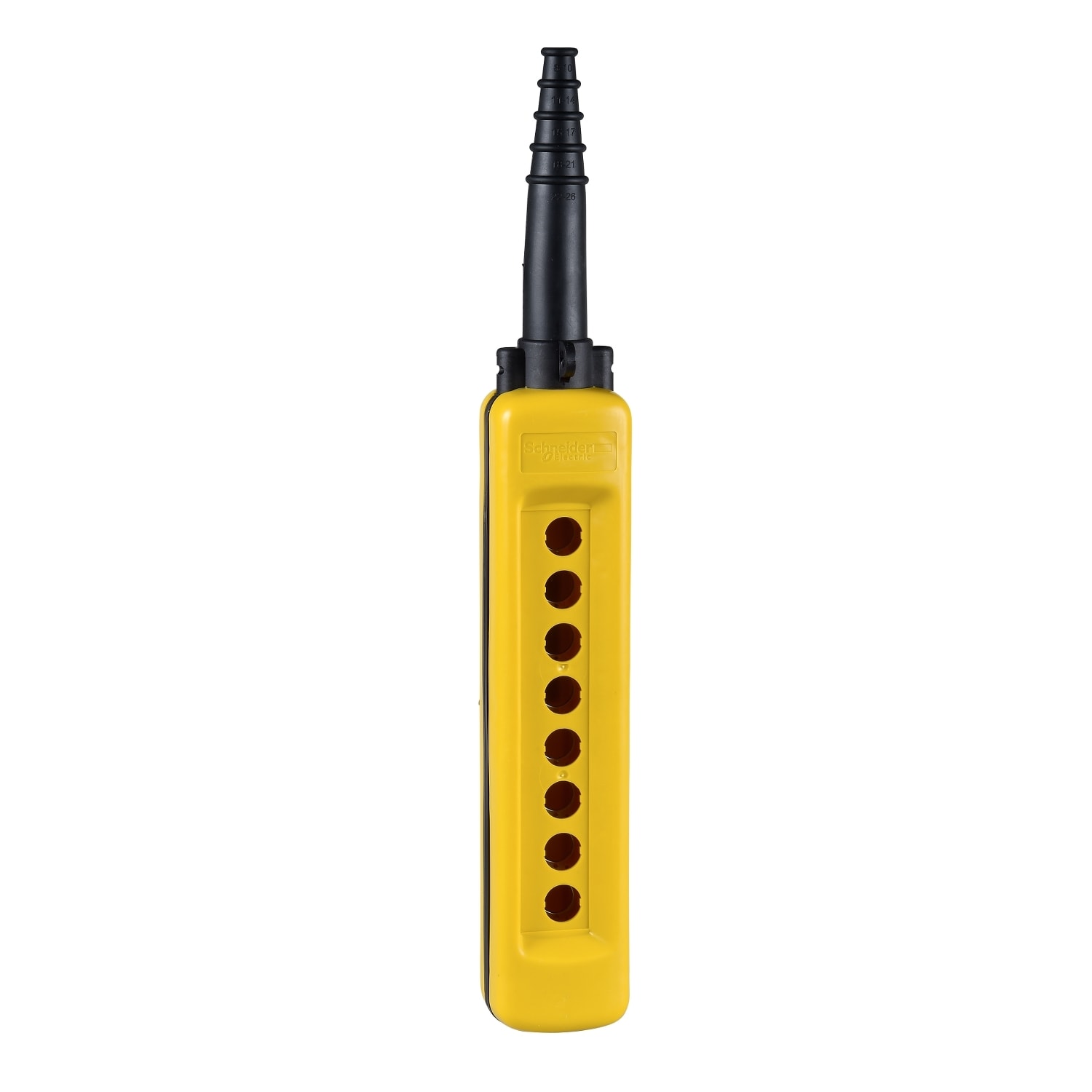 SCHNEIDER ELECTRIC - Pulsantiera pensile vuota XAC-A - 8 fori verticali