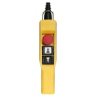 SCHNEIDER ELECTRIC - Pulsantiera pensile completa XAC-A - 2 pulsanti - 1 arresto emergenza