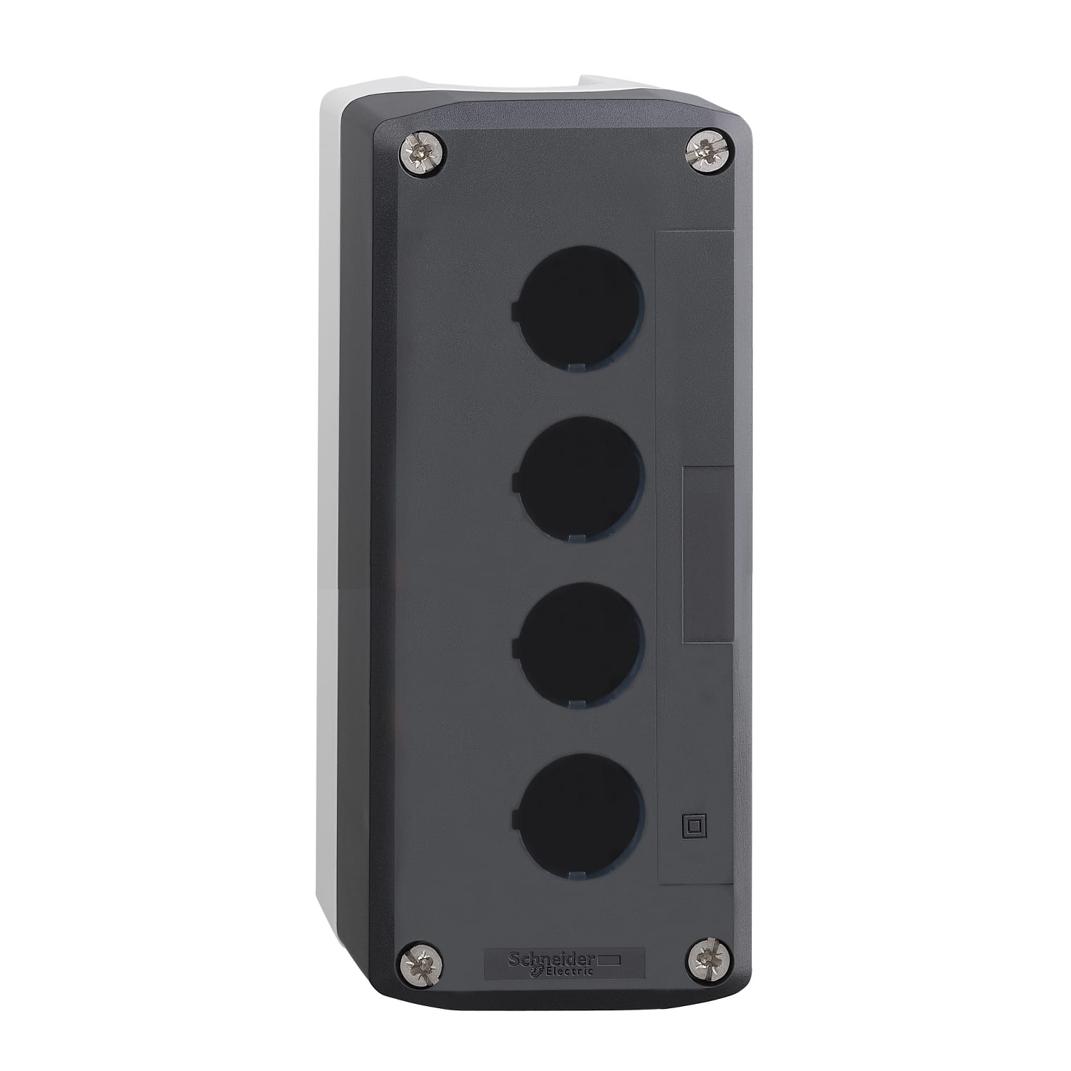 SCHNEIDER ELECTRIC - Pulsantiera vuota XAL-D - plastica - 4 fori