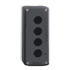 SCHNEIDER ELECTRIC - Pulsantiera vuota XAL-D - plastica - 4 fori