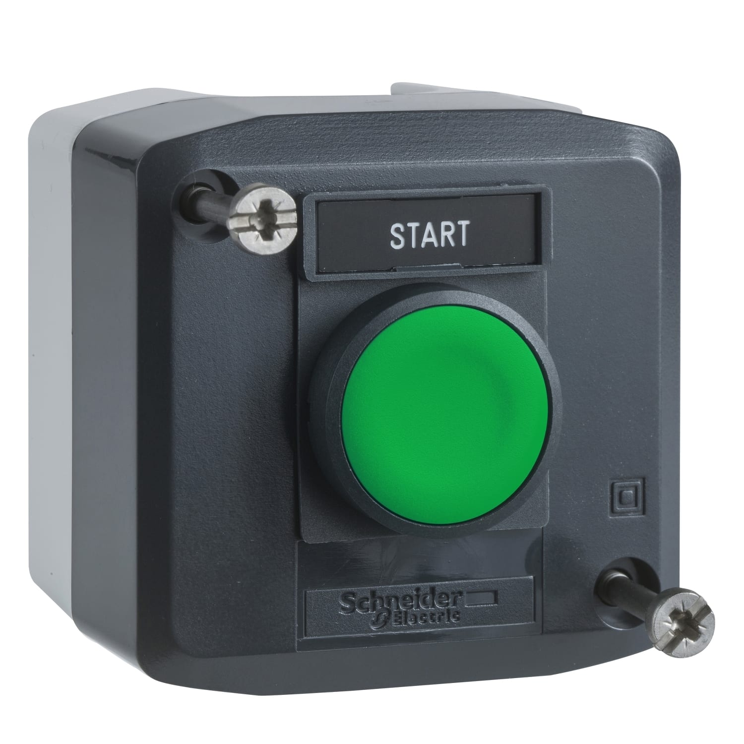 SCHNEIDER ELECTRIC - Pulsantiera XAL-D - funzione marcia o arresto - 1 NO "START"