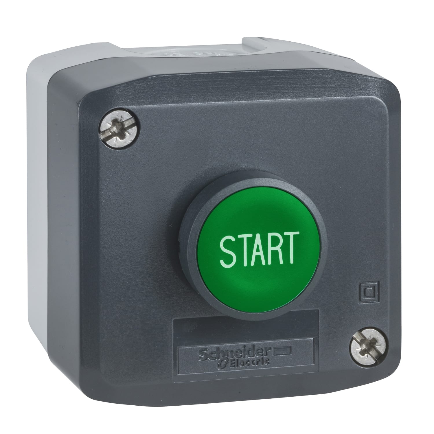 SCHNEIDER ELECTRIC - Pulsantiera XAL-D - funzione marcia o arresto - 1 NO "START"
