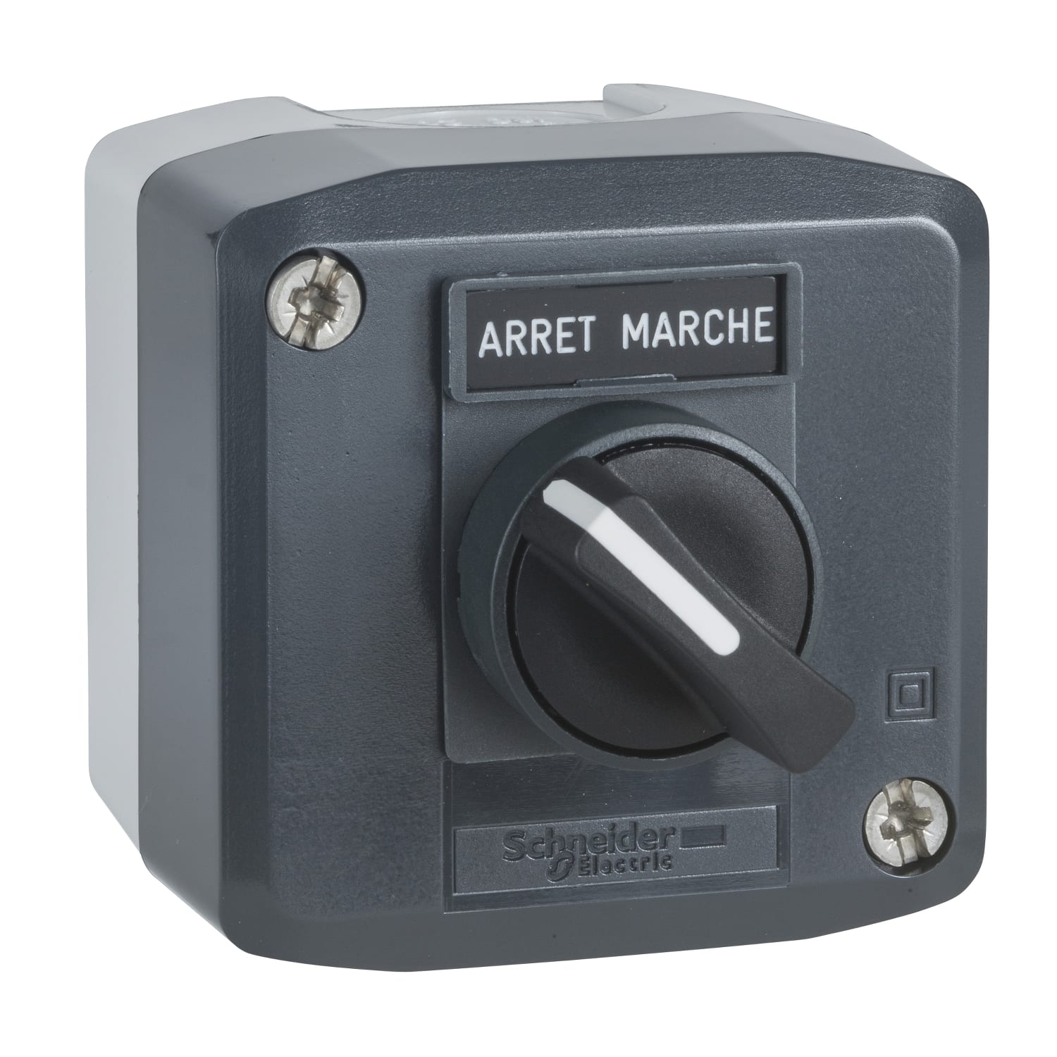 SCHNEIDER ELECTRIC - Pulsantiera XAL-D - funzione marcia o arresto - 1 NO - selettore
