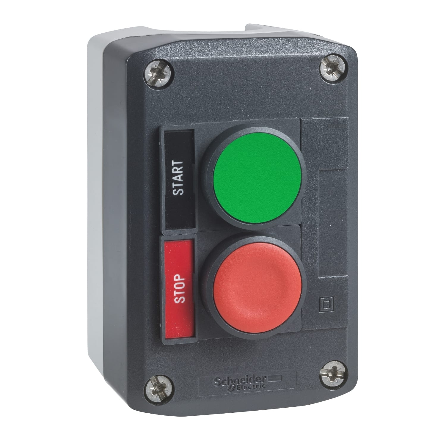 SCHNEIDER ELECTRIC - Pulsantiera XAL-D - funzione marcia o arresto - 1 NO + 1 NC