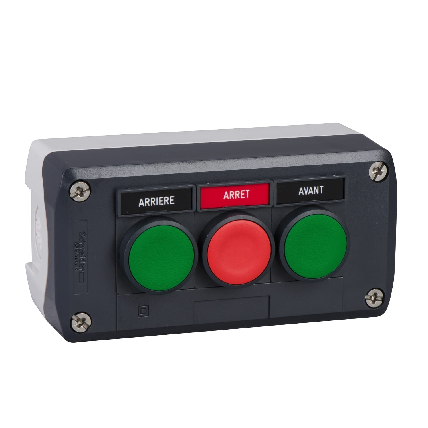 SCHNEIDER ELECTRIC - Pulsantiera XAL-D - tre funzioni - 1 NC + 2 NO