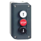 SCHNEIDER ELECTRIC - Pulsantiera XAL-D - tre funzioni - 1 NC + 2 NO