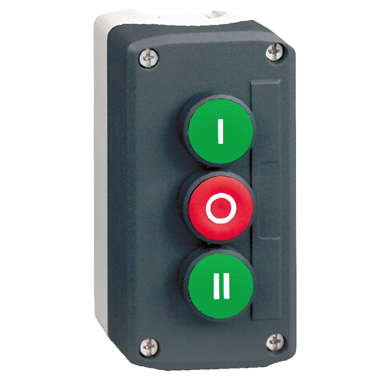 SCHNEIDER ELECTRIC - Pulsantiera XAL-D - tre funzioni - 1 NC + 2 NO