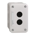 SCHNEIDER ELECTRIC - Pulsantiera vuota XAL-E - grigio chiaro - 2 fori - IP54 - PER XB7 Ø22 MM
