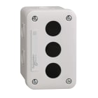 SCHNEIDER ELECTRIC - Pulsantiera vuota XAL-E - grigio chiaro - 3 fori - IP54 - PER XB7 Ø22 MM