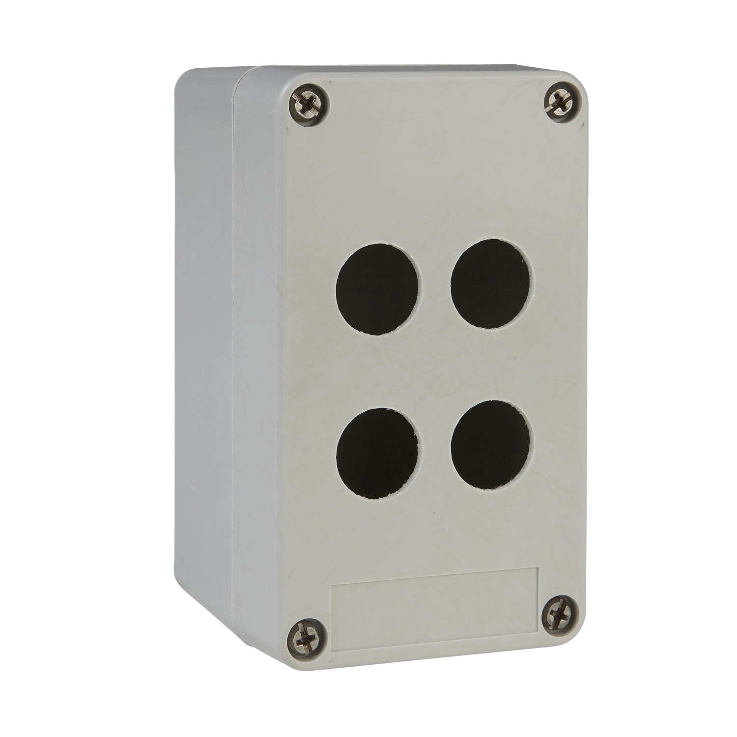 SCHNEIDER ELECTRIC - Pulsantiera vuota XAP-A - plastica - 4 fori su 2 file