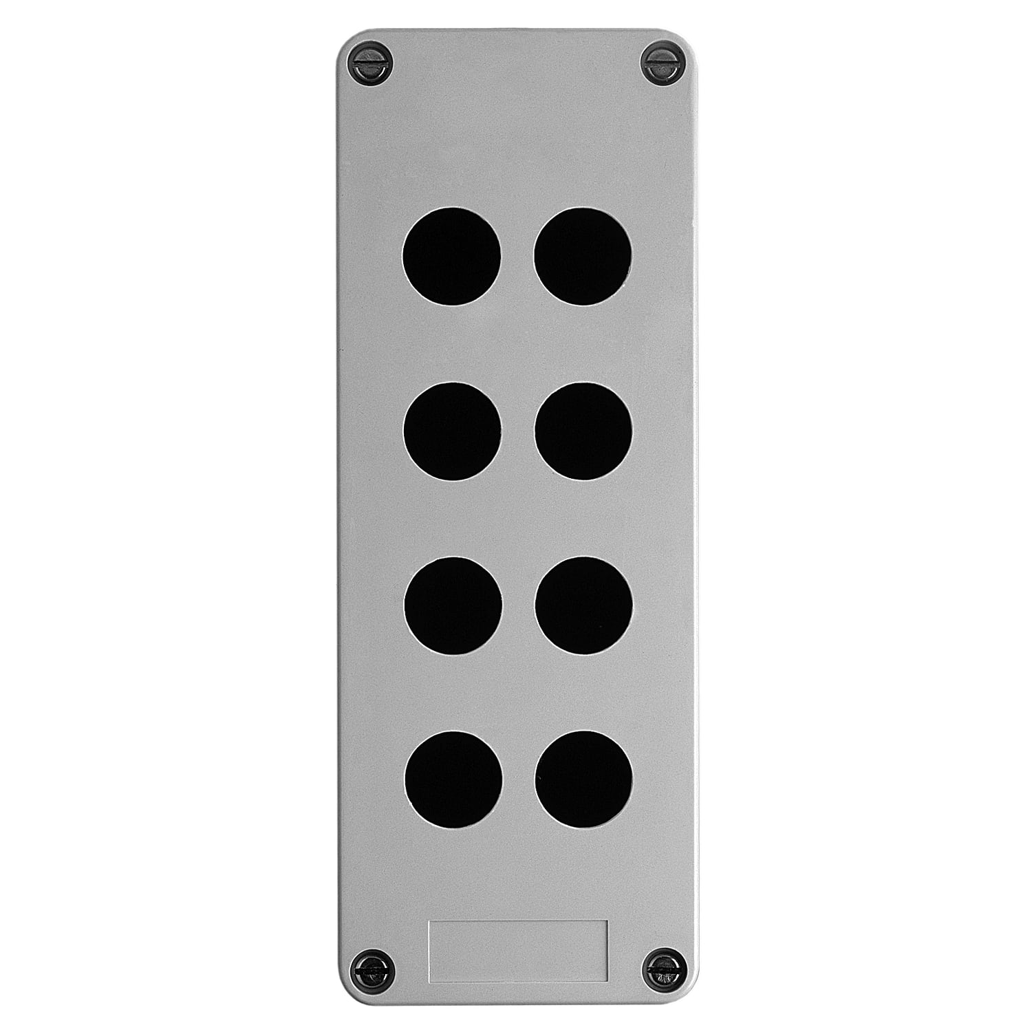 SCHNEIDER ELECTRIC - Pulsantiera vuota XAP-A - plastica - 8 fori su 2 file