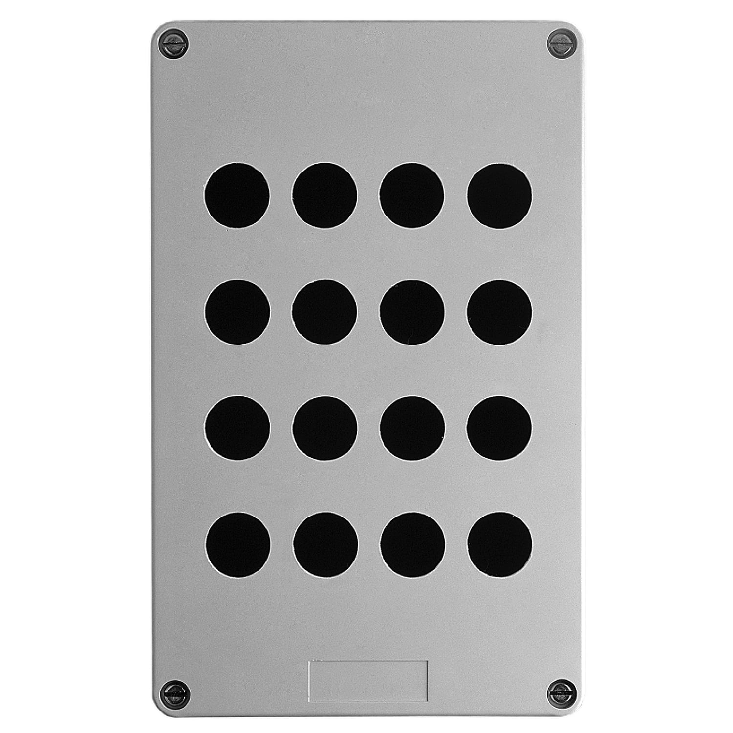 SCHNEIDER ELECTRIC - Pulsantiera vuota XAP-A - plastica - 16 fori su 4 file