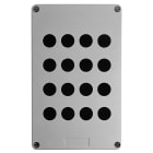 SCHNEIDER ELECTRIC - Pulsantiera vuota XAP-A - plastica - 16 fori su 4 file