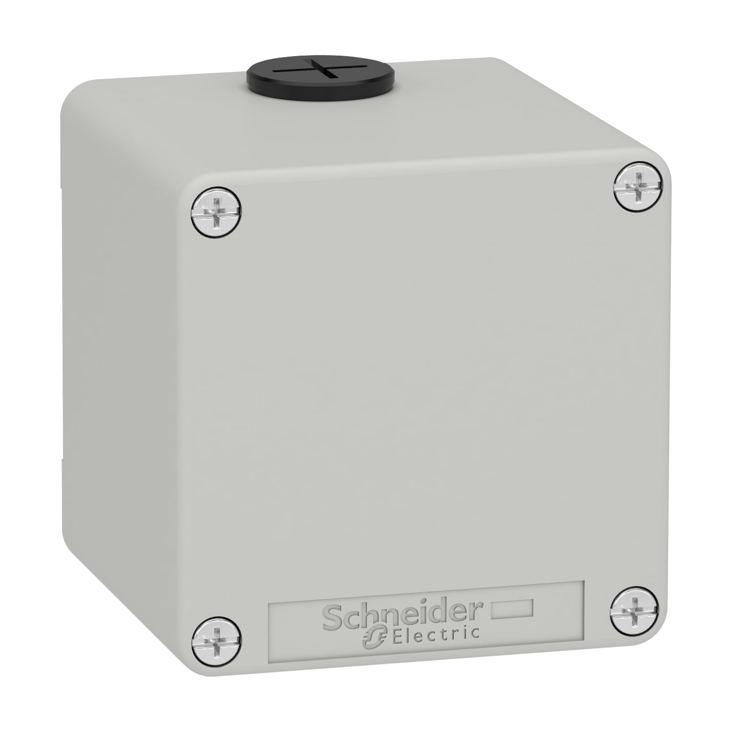 SCHNEIDER ELECTRIC - Pulsantiera in metallo grigia  M20 non forata 80X80X77 UL CSA