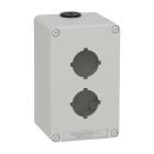 SCHNEIDER ELECTRIC - Pulsantiera in metallo grigia  M20 2 fori 30MM  80X130X77 UL CSA