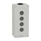 SCHNEIDER ELECTRIC - Pulsantiera in metallo grigia  M25 4 fori 22MM 80X175X51,5 UL CSA