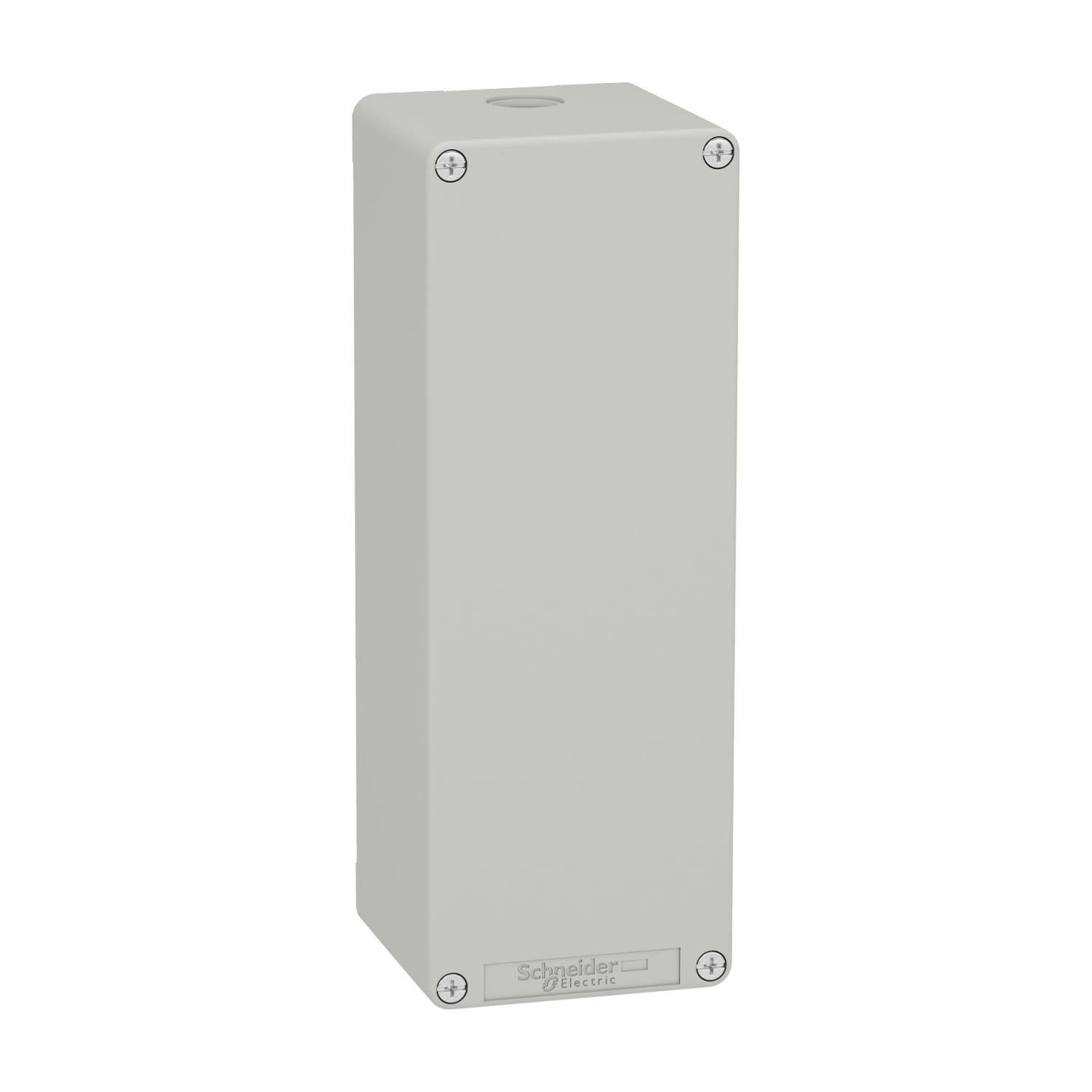 SCHNEIDER ELECTRIC - Pulsantiera in metallo grigia  M25 non forata 80X220X77 UL CSA