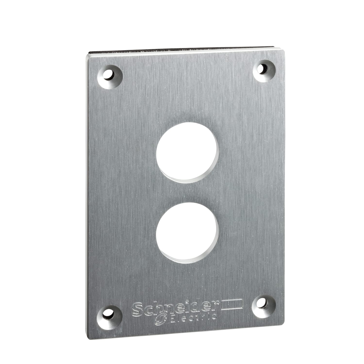 SCHNEIDER ELECTRIC - Piastra anteriore - XAP-E - metallo - 2 fori orizzontali