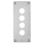 SCHNEIDER ELECTRIC - Piastra anteriore - XAP-E - metallo - 4 fori orizzontali